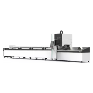 Оптоволоконный лазерный станок для металлических труб и профилей MetalTec TS62